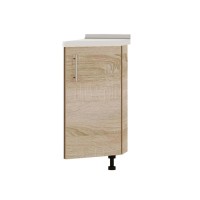 Кухонний модуль кутовий Еверест Оптіма Н93-300 Дуб сонома (без стільниці) 30х47х82 см