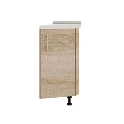 Кухонний модуль кутовий Еверест Оптіма Н93-300 Дуб сонома (без стільниці) 30х47х82 см