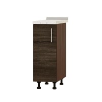 Кухонный модуль нижний Эверест Оптима Н83-300 Дуб трюфель (без столешницы) 30х47х82 см (EVR-3663)