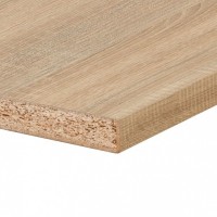 Столешница Эверест Дуб сонома U-28 мм 110х60 см (EVR-4191)