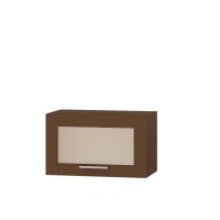 Кухонный модуль витрина Эверест Оптима ВВ09-600 Капучино 60х30х36 см (EVR-3398)