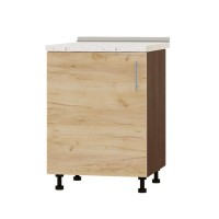 Кухонный модуль нижний Эверест Оптима Н83-600 Дуб крафт золотой (без столешницы) 60х47х82 см (EVR-3783)