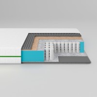 Матрас ортопедический Ismart Koala Coco 160х200 см пружинный (ISM-051101)