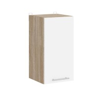 Кухонный модуль верхний Эверест Эко 300 дуб сонома/нимфея альба (белый) 30х30х58 см (ISM-052033) (EVR-071034)