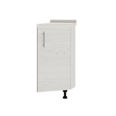 Кухонний модуль кутовий Еверест Оптіма Н97-300 Дуб крафт білий (без стільниці) 30х55х82 см