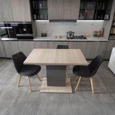 Стілець біля кухні Doros Бін 49х43х84 см Чорний