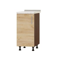 Кухонный модуль нижний Эверест Оптима Н83-400 Дуб крафт золотой (без столешницы) 40х47х82 см (EVR-3741)