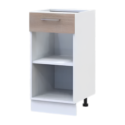 Кухонный модуль нижний Doros Лея НЯ82_40 40х46,6х82 см Белый/Дуб сонома (DRS-011366)