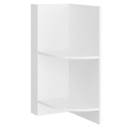 Кухонный модуль нижний радиус Эверест Эко белый 28х82х450(550) см (ISM-052050) (EVR-071051)