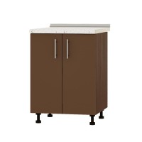 Кухонный модуль нижний Эверест Оптима Н82-600 Капучино (без столешницы) 60х47х82 см (EVR-3622)