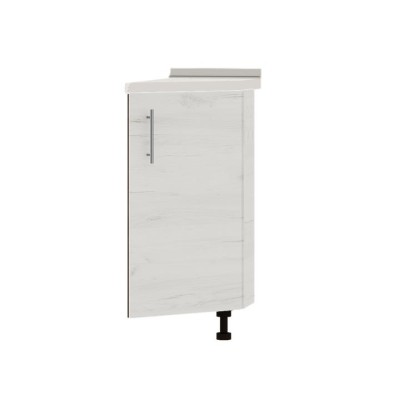 Кухонний модуль кутовий Еверест Оптіма Н93-300 Дуб крафт білий (без стільниці) 30х47х82 см