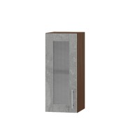 Кухонный модуль витрина Эверест Оптима ВВ01-300 Бетон 30х30х72 см (EVR-3339)