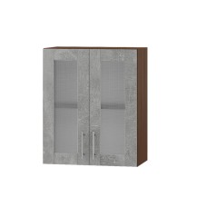 Кухонный модуль витрина Эверест Оптима ВВ10-600 Бетон 60х30х72 см (EVR-3409)