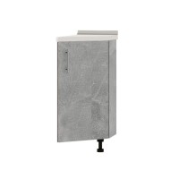 Кухонный модуль угловой Эверест Оптима Н97-300 Бетон (без столешницы) 30х55х82 см (EVR-3985)