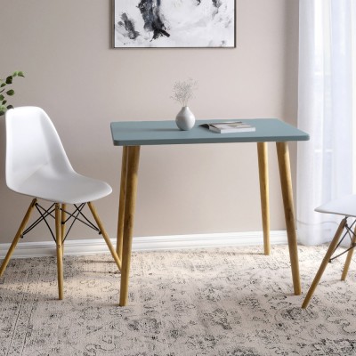 Обідній стіл LION Маями-2 дерев'яні ніжки Граніт сірий